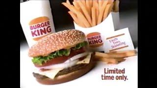 Burger King Fiesta Whopper Commercial (1998) (VHS Rip)