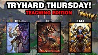 TRYHARD THURSDAY INFORMATIVE EDITION! - Season 10 Masters Ranked 1v1 Duel - SMITE