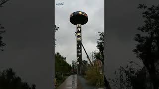 Outdoor cylindrical led display, circular LED display screen#leddisplaymanufacturer