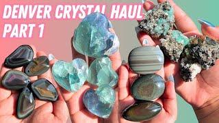 Denver Gem Show Crystal Unboxing | Part 1