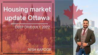 Ottawa's real estate news and monthly housing market stats. (July 2022) by Nish Kapoor.