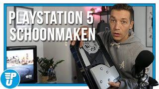 Zo maak je de PS5 open en schoon!