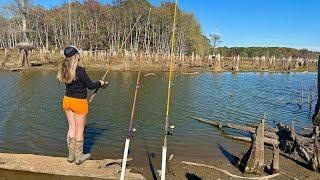 We Found PREHISTORIC MONSTERS Living In This TINY Mud Hole...