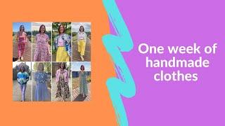 One week of wearing handmade clothes: sharing week 2 of #MeMadeMay2022