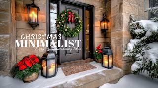 Minimalist Christmas Every Room Decorating Ideas for 2024