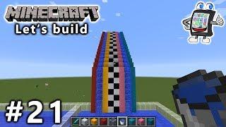 MINECRAFT WASSERPARK BAUEN #21 Deutsch - FORMEL 1 RUTSCHE! GEGENEINANDER RUTSCHEN!