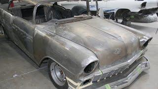 1956 PRO TOURING CHEVY Rebirth Rebuild (Full video)