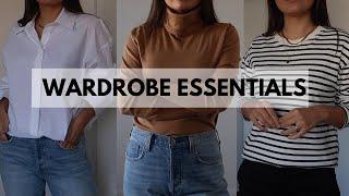 MINIMALIST CLOSET ESSENTIALS | Winter Capsule  Wardrobe