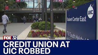 Suspect on the run after robbing credit union at UIC's student center: police