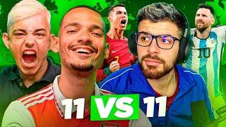 11 VS 11 EUROPA VS AMÉRICA (ACTUALIDAD) CONTRA LA COBRA | DEBATE PICADO