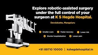 Revolutionising surgery with da Vinci Robotics | K S Hegde Hospital | Nitte University