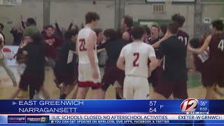 East Greenwich wins D-II boys basketball title on Pat Shea buzzer beater