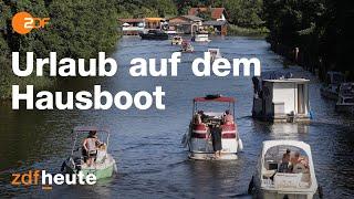 Urlaub in Deutschland - Mit dem Hausboot auf der Müritz