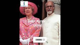 INDIAN PRIME MINISTER AND PRESIDENT WITH QUEEN ELIZABETH II