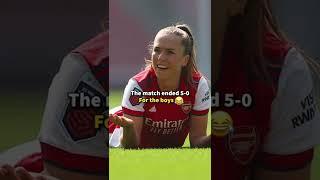 Arsenal Women's Team lose to U15 Boys 