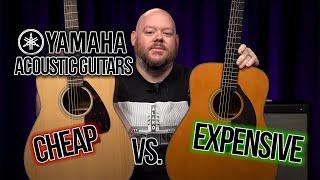 Expensive vs. Cheap Yamaha Acoustic Guitars | FGX5 vs. FG800