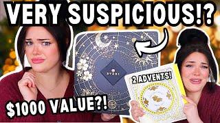 $1000 HIGHLY SUSPECT VALUE!? | Two Advent Unboxings! | Beekman 1802 & Avant