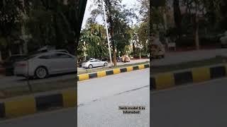 Tesla Model S spotted in Islamabad