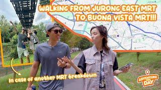 We Walked From Jurong East to Buona Vista MRT station?! | Adventure Of The Day Ep 20