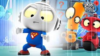 Rob Gets Super Strength at the Super Power Planet! | Rob The Robot | Preschool Learning