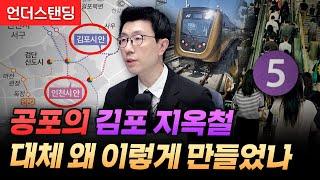 공포의 김포 지옥철 대체 왜 이렇게 만들었나 (언더스탠딩 백종훈 기자)