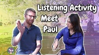 Interview in Spanish - Meet Paul | Spanish Listening Activity