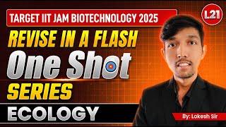 IIT JAM Biotechnology Ecology 2025 | Fastest One Shot Revision Ever!