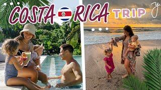 VLOG Costa Rica family trip! Lost our flight, beautiful resort