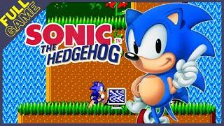 Sonic the Hedgehog Longplay (Master System) - All Chaos Emeralds | Walkthrough