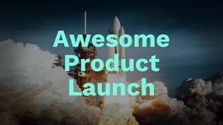 Awesome Product Launch Video Template (Editable)