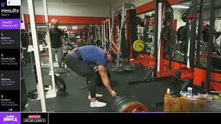 Knut deadlifts 320kg (700lbs) in Tyler1's Twitch Rivals! New PR