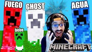 ESTOS CREEPERS DE COLORES EXISTEN  | Minecraft Mods