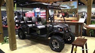 2017 EZ Go Express L6 Golf Cart - Walkaround - 2016 AIMExpo Orlando