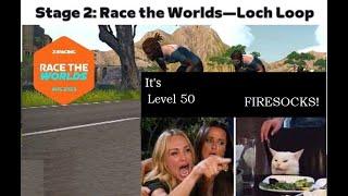 zRacing Race Scotland 2: Lock Loop - getting the Level 50 firesocks mid-race