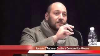 Alessio D'Andrea -  Cantiere Democratico Giovani - Velletri, Teatro Aurora (21 febbraio 2015)