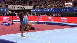 Simone Biles Floor Stuttgart World Cup 2019