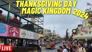 Live: Happy Thanksgiving from the Magic Kingdom All Day Stream at Walt Disney World 11/28/2024