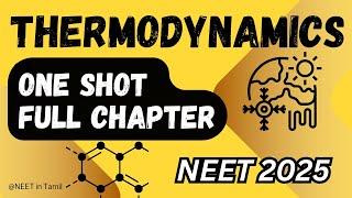 Thermodynamics | NEET 2025 | CBSE Class 11 Chemistry | One Shot Full Chapter | NCERT Based