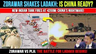 India vs China: The Tank Battle Begins | Zorawar Tank | Defence News