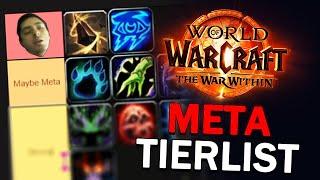 Final Meta Tierlist for All Specs in The War Within for M+