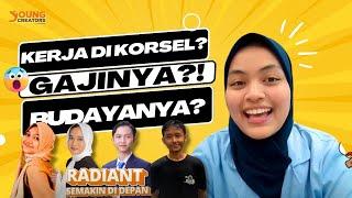 KERJA DI KOREA? GAJINYA BESAR?! RADIANT VLOG 2