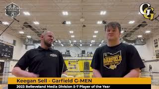 Believeland Media Division 5-7 High School Football Player of the Year Award presentation/interview