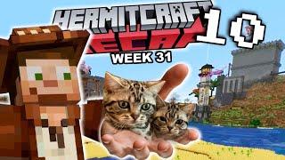 New Cats Just Dropped! - Hermitcraft Recap S10 Week 31