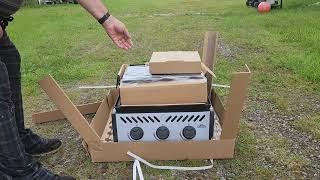 Napoleon Barbecue Freestyle 365 Unboxing Setup and Use