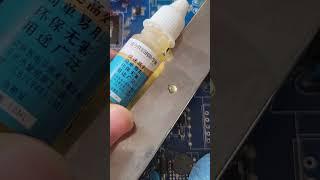 If you can’t solder, just use soldering paste, dip it in and easily solder #flux #stainless