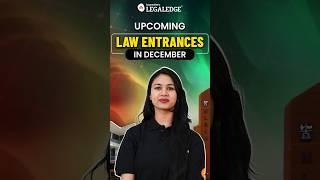 Upcoming Law Entrance Exams in December 2024: CLAT, SLAT & AILET Overview