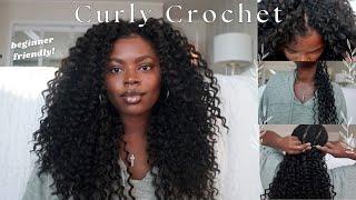 EASY Curly Crochet Braids Tutorial // invisible method + tips to minimize tangles/frizz