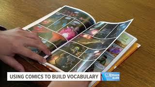 Graphic novels engage reluctant readers and help build literacy skills