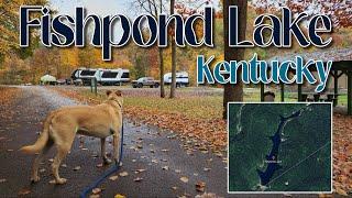 Fishpond Lake, Kentucky - Campground and Walk Around the Lake After Halloween Event