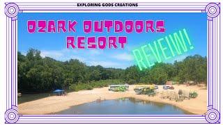 campground review video of Ozark Outdoors River Resort in Leasburg, Missouri.